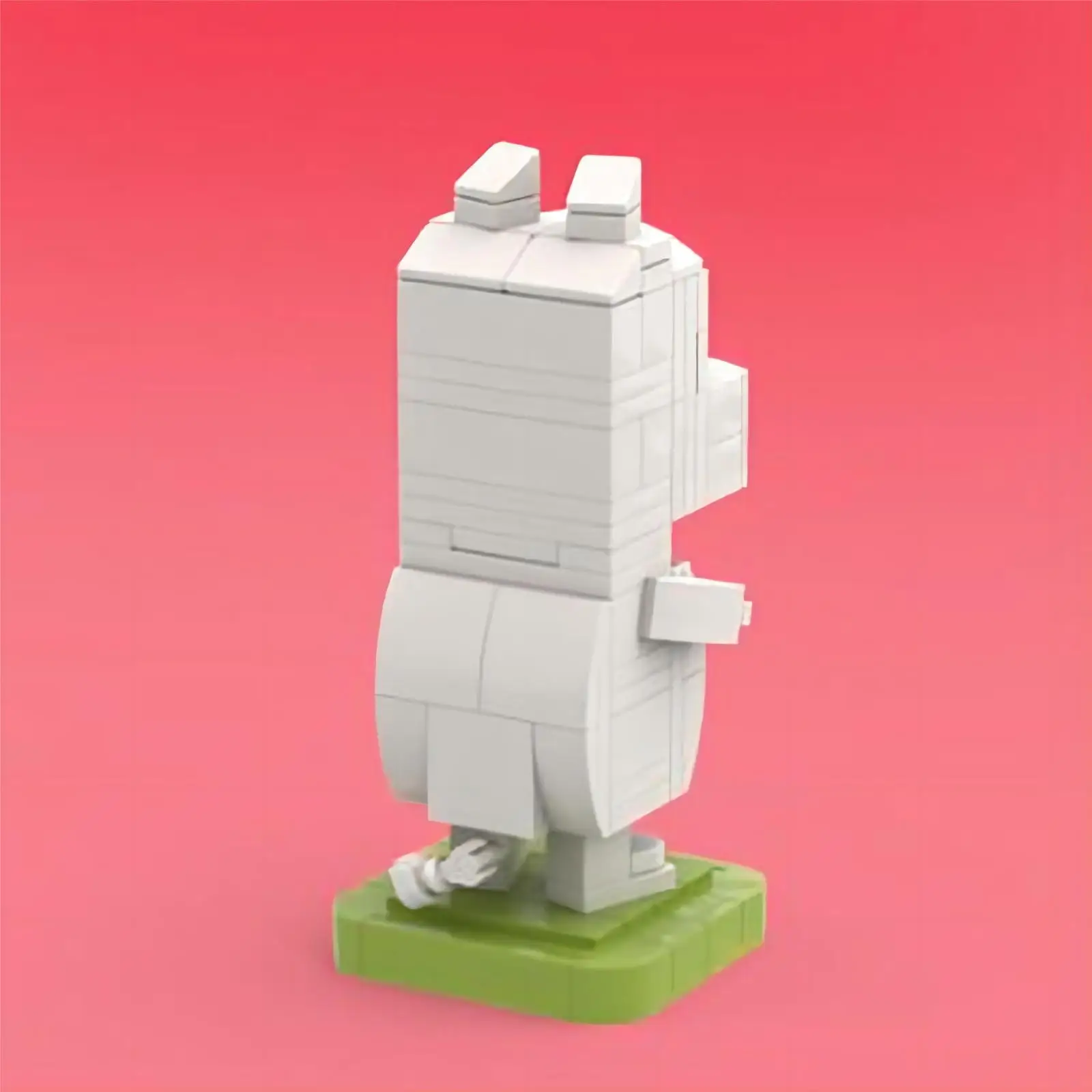 Série animée créative Lulumi maison figurine blocs de construction MOC mamaninggu Mini poupée modèle bricolage jouet pour enfants cadeau d'anniversaire