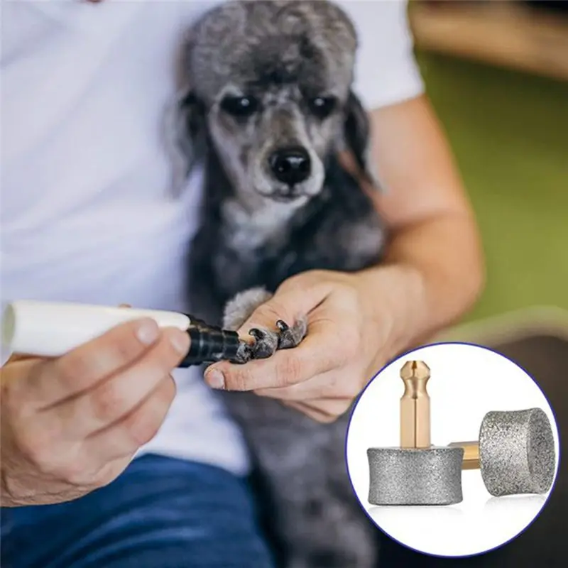 A93E-Diamond Tip Replacement, 10-Pack Pet Nail Grinder Heads, Dog Nail Grinder Replacement Head, Professional Spare Grinding Hea