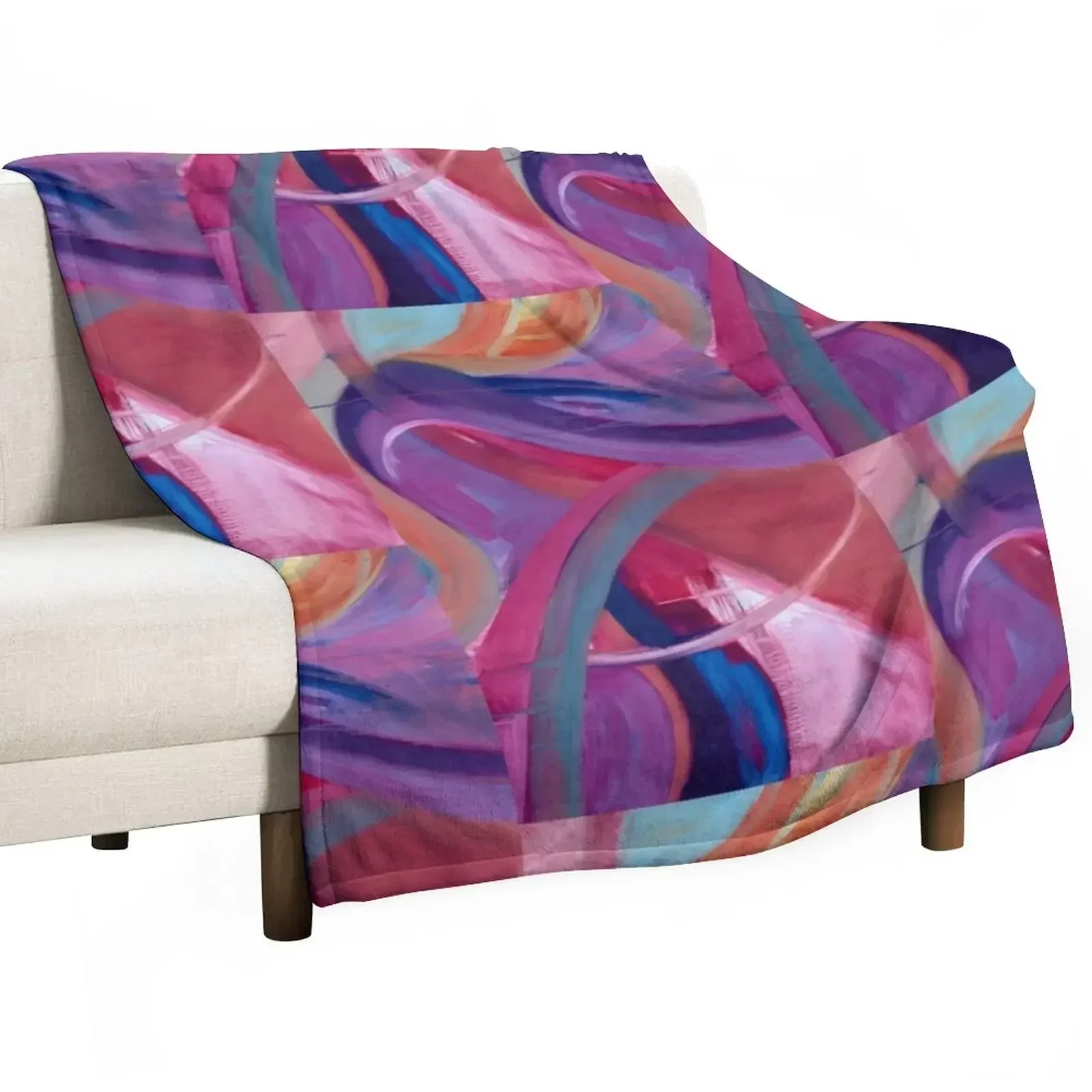 Emotive Throw Blanket Polar Luxury Abstract Blankets