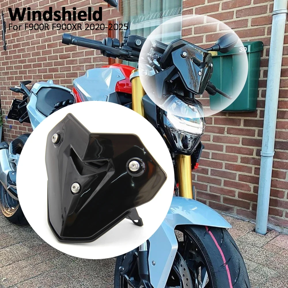 

For BMW F900R F 900R F900 R 2020-2025 Motorcycle Sport Touring Windshield WindScreen Wind Deflector