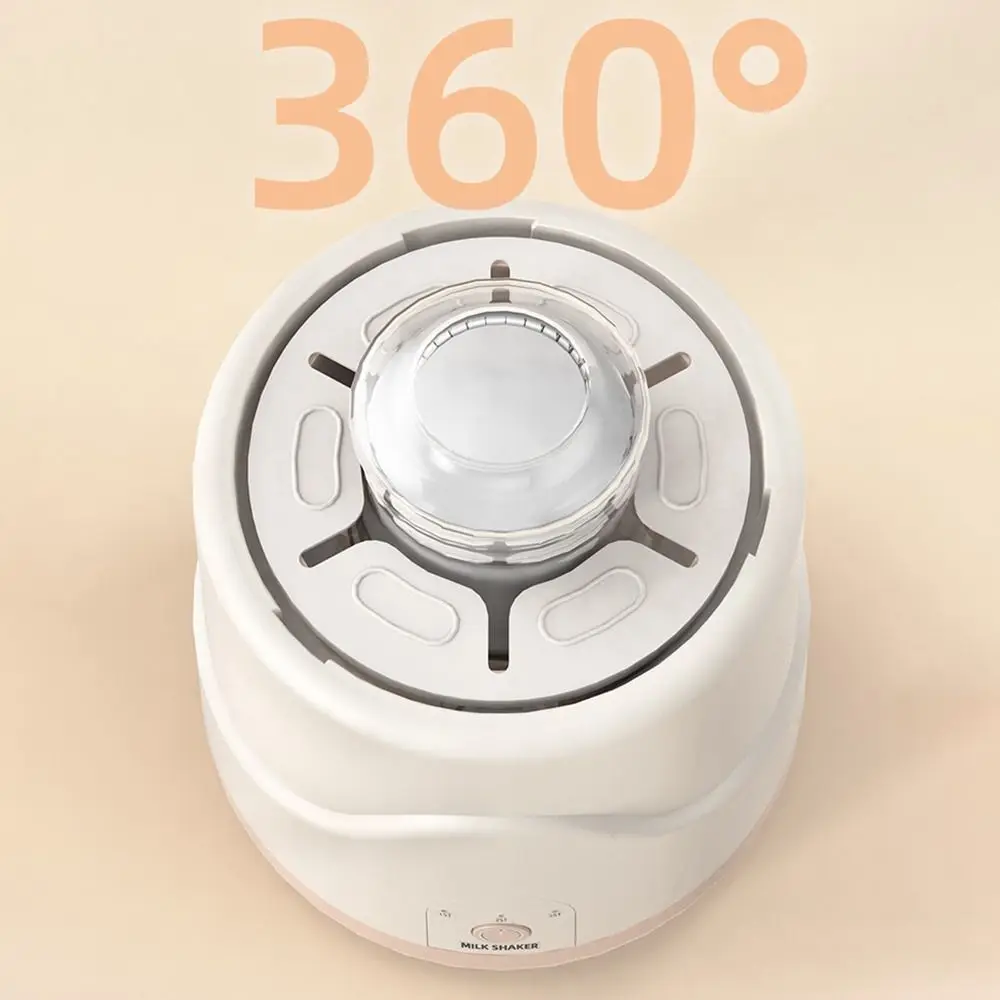 Adjustable Electric Baby Milk Blender 3 Modes Low Noise Electric Powder Mixer Easy To Use USB Rechargeable
