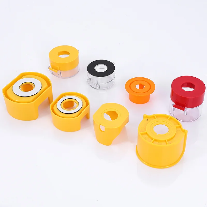16/22mm Emergency Stop Push Button Switch Accessory Protective Cover LA38-11 Self Reset Buttons Knob Box Small Size