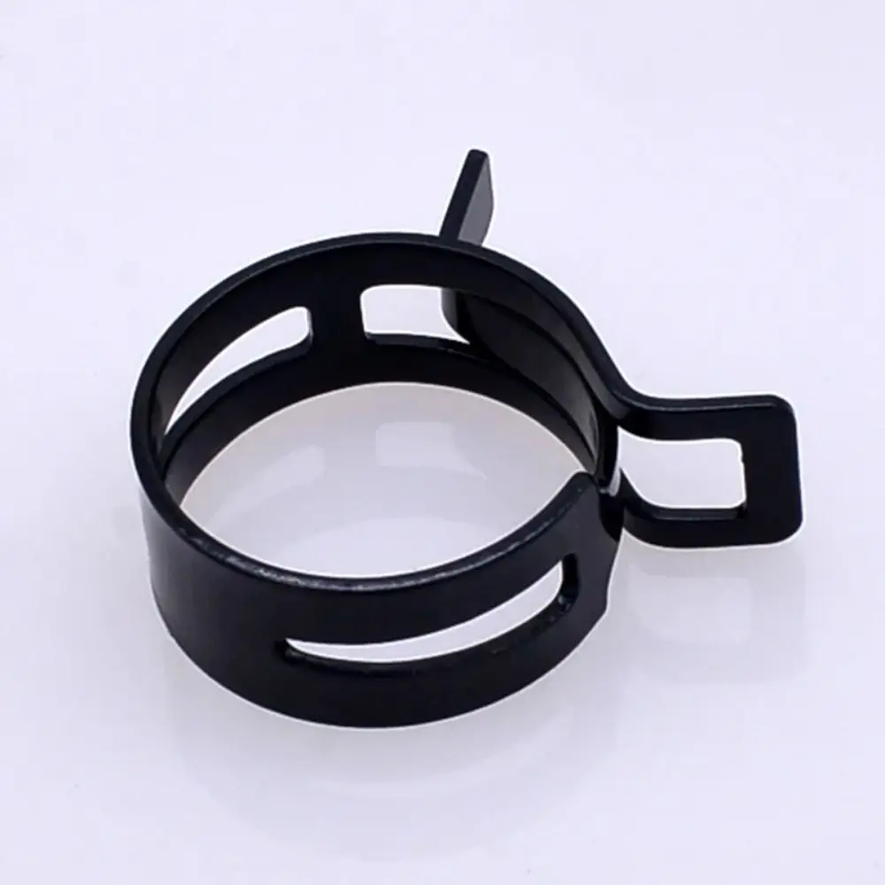 20Pcs/Lot Tube Clamp Spring Clips for Fuel Oil Line Water Hose Pipe 5mm-27mm Fastener Elastic Buckle 65MN Manganese Steel