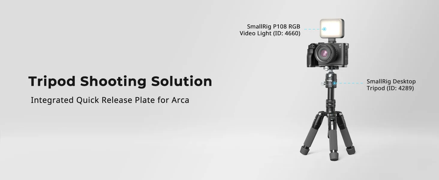 SmallRig A7C II/A7CR L-förmige Montageplatte mit Silikongriff für Sony Alpha 7C II/Alpha 7CR, mit Arca-Swiss Schnellwechselplatte 4797 – Detail 7