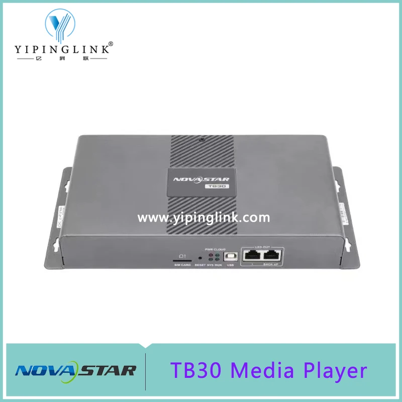 

NovaStar TB30 Media Player With 650000 Pixels For Full Color LED Display Screen Digital Advertising LED Video Walls Panel