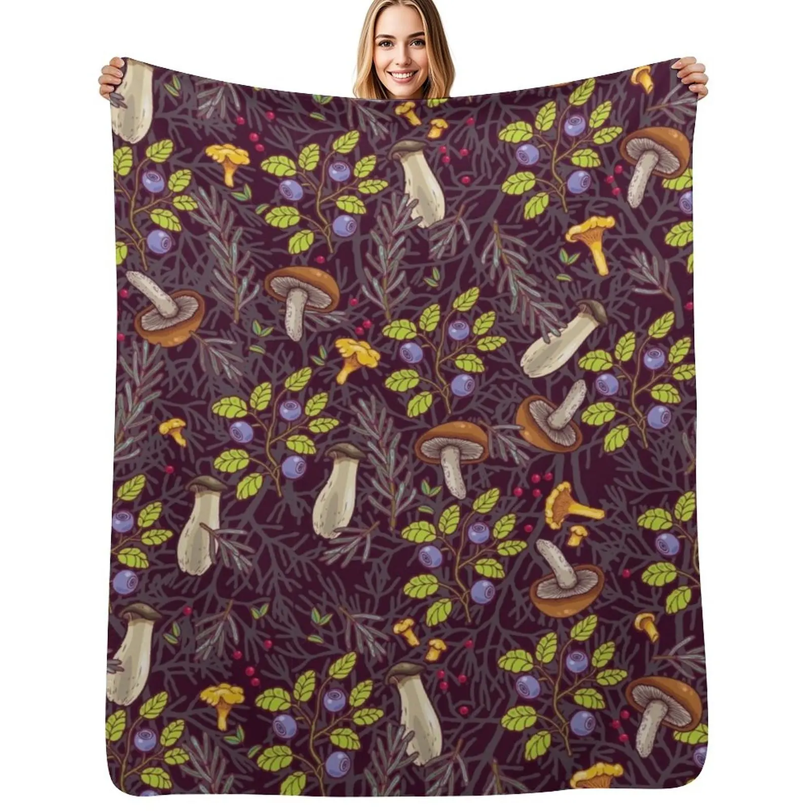

forest Throw Blanket Blankets For Bed for winter blankets and throws Kid'S Blankets