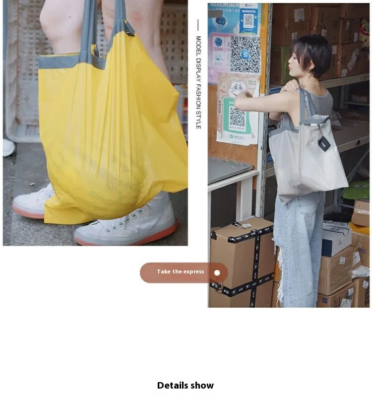 XENOSMILUS Mini Portable Eco-Friendly Shopping Bag, Lightweight and Waterproof, Ideal for Traveling, Storage and Shopping