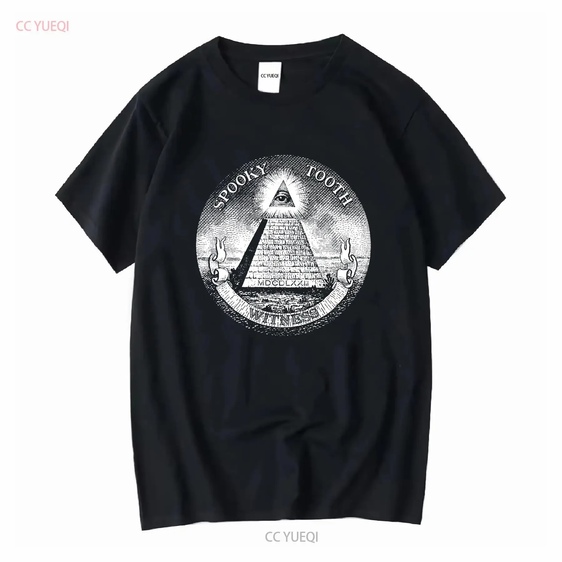 New Popular Spooky Tooth Witness English Music Vintage T Shirt S 4XL vintage Washed Breathable Casual designer clothes homme