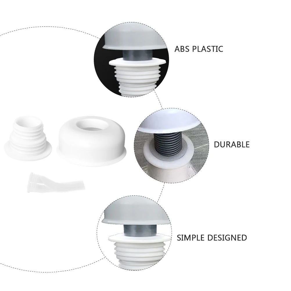 OdorProof Inner Core Floor Drain Deodorization Device Sealing Ring Anti Insect Cockroach Washer Basin Sewer Cover