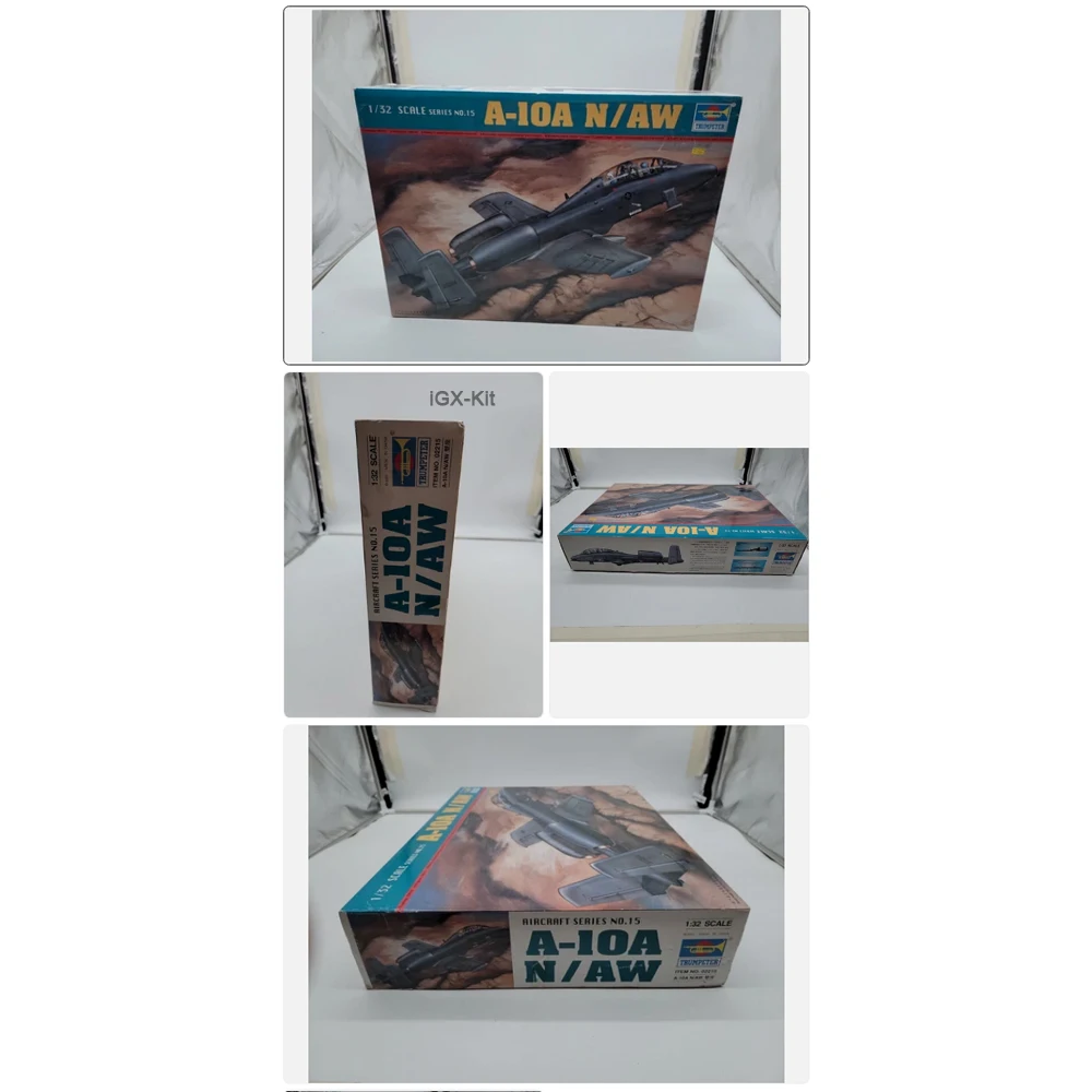 

Trumpeter 02215 1/32 Scale A10A A10 Thunderbolt II Double-Seat Fighter Plane Aircraft Assembly Plastic Toy Model Building Kit