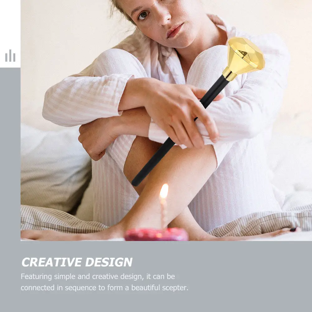 

Набор из 4-х штук: аксессуары для косплея в форме скипетра, декор для вечеринки, реквизит для сценических выступлений на Хэллоуин