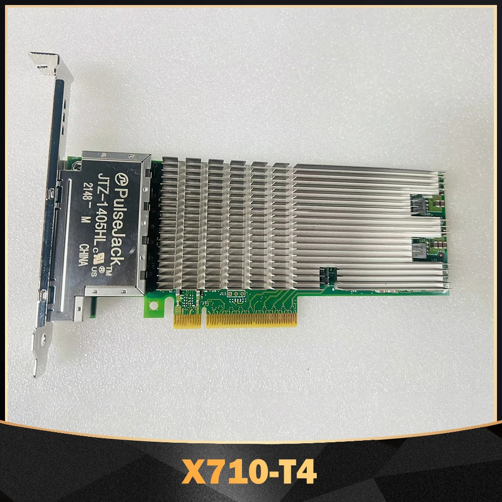 

Четырехпортовый 10-гигабитный сетевой адаптер DELL Ethernet-адаптер RJ45 0K5V44 X710-T4