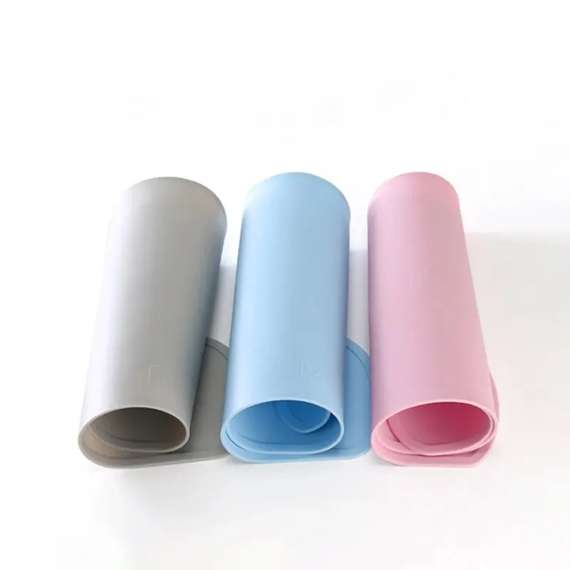 Pet Feeding Mat for Cats and Dogs with Nonspill Nonslip Waterproof Leakage Food Easy to Clean Silicone Placemats image 5