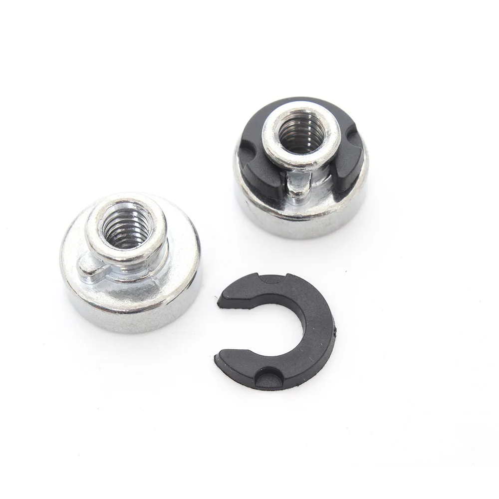 2PCS 5PCS Motorcycle Rear Fender Seat Nut Kit For Harley Sportster Dyna StreetBob Softail Mount Nut Bolt Easy Grip Quick Release