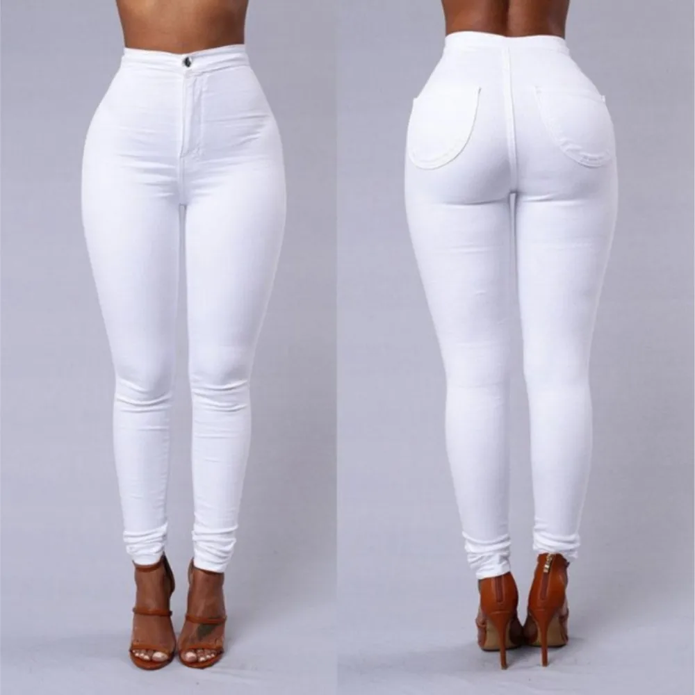 Spring Summer Leggings Thin High Waisted Elastic Pencil Pants For Women\'s New Skinny Retro Simple Casual Sports Longjeans Female