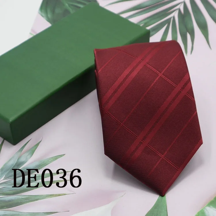 New Style Fashion Men\'s Tie 7.5cm Blue Necktie Green & Orange Silk Gravatas For Men Paisley Floral Fit Wedding Workplace Slim