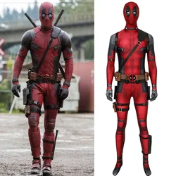 Disfraz de Daredevil Deadpool, disfraz de superhéroe Matt Murdock, trajes de LICRA con estampado 3D de Daredevil, disfraz de Halloween, trajes Zenzai