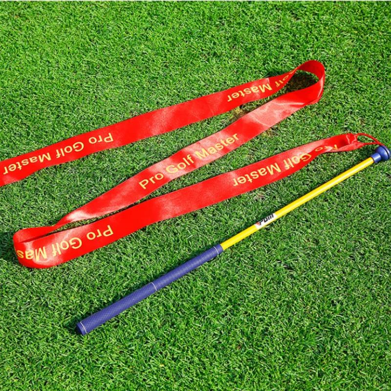 PGM Golf Practitioner Ribbon Swing Stick Sound Practice To Improve Swing Speed Training HGB020