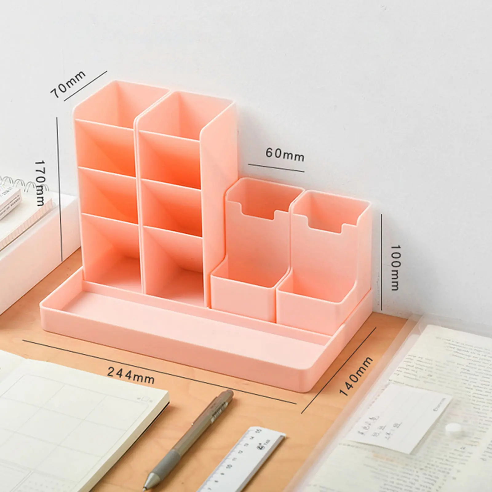 子供、デスクオーガナイザー、文房具ボックス、家庭、学校、オフィス、男の子、女の子、自由のためのコンビネーション可能なペンホルダー