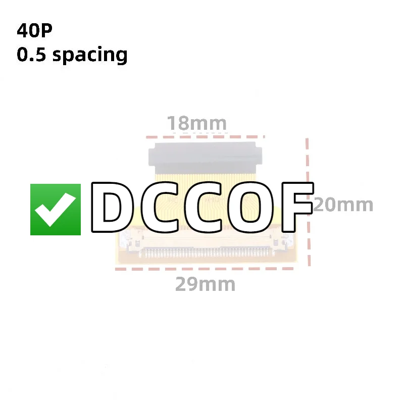 1 個 2 レーンコードアダプターコネクタ 51PLVDS LED スクリーンラップトップコンピュータ部品 EDP 30 ピンから 40 ピン/40 ピンから 30 ピンコンバータケーブル