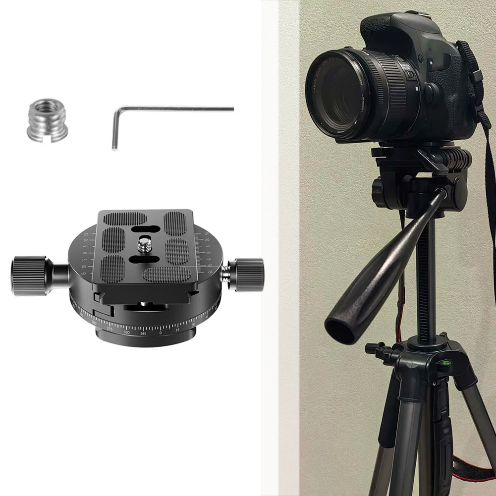 Ballhead Mount Quick Release Clamp For Studio Photography Swift Locking Lever Adjustable Compatibility Lightweight 4.83oz
