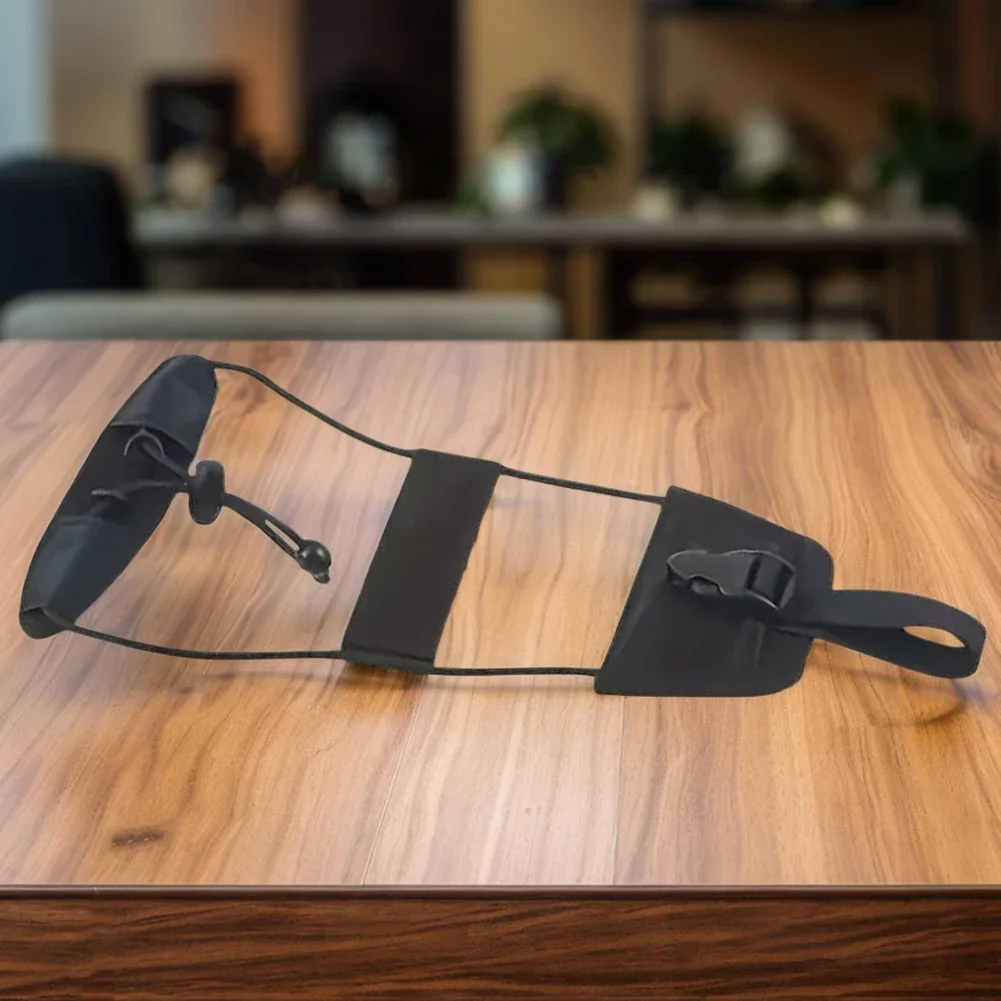 Czarny, wytrzymały nylonowy pas transportowy do bagażu z klamrą samozaciskową, zestaw podróżny, narzędzie kempingowe.