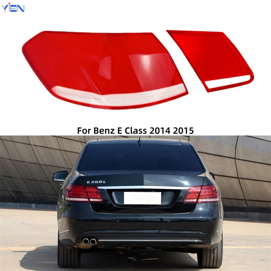 For Mercedes Benz E Class W212 2014 2015 Car Accessory Products Replacement Car Lights Shell Rear Position Light Tailight Glass