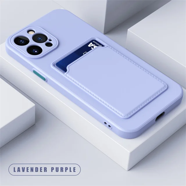 Luxe Zachte Siliconen Portemonnee Case Funda Voor iPhone 17 Air 16 15 14 11 13 12 Pro Max Plus kaarthouder Slot Achterkant Beschermende