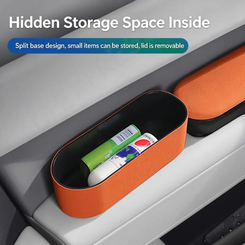 Car Armrest Storage Box Elbow Support Pad Heighten Arm Rest Cushion Ergonomic Center Console Armrest Extender Car Interior Part