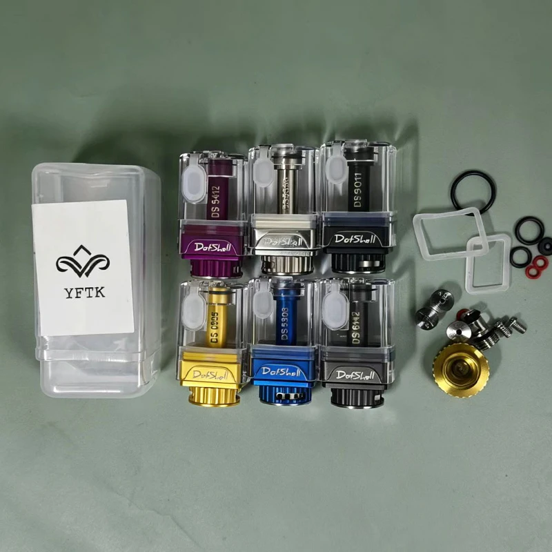 YFTK Dotshell RBA Rebuildable Tank MTL Pin for DotAIO Portable AIO Pod System Vape Boro Device Accessory 1.0mm/1.2mm/1.5mm