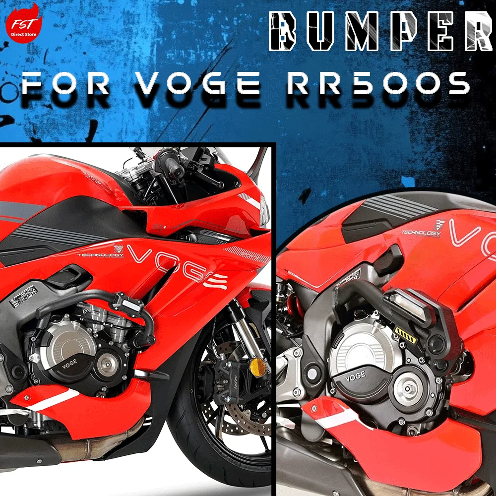 

Fits VOGE RR500S Crash Bar, Anti-fall Pads, Bumper, Motorcycle Racing Protective Sliders Modification Accessories