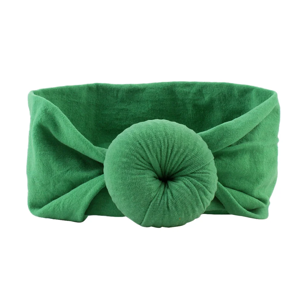 

Headbands Stretchy Cotton Hair Bows For Deep Green Suitable For Party Wedding Photography Daily