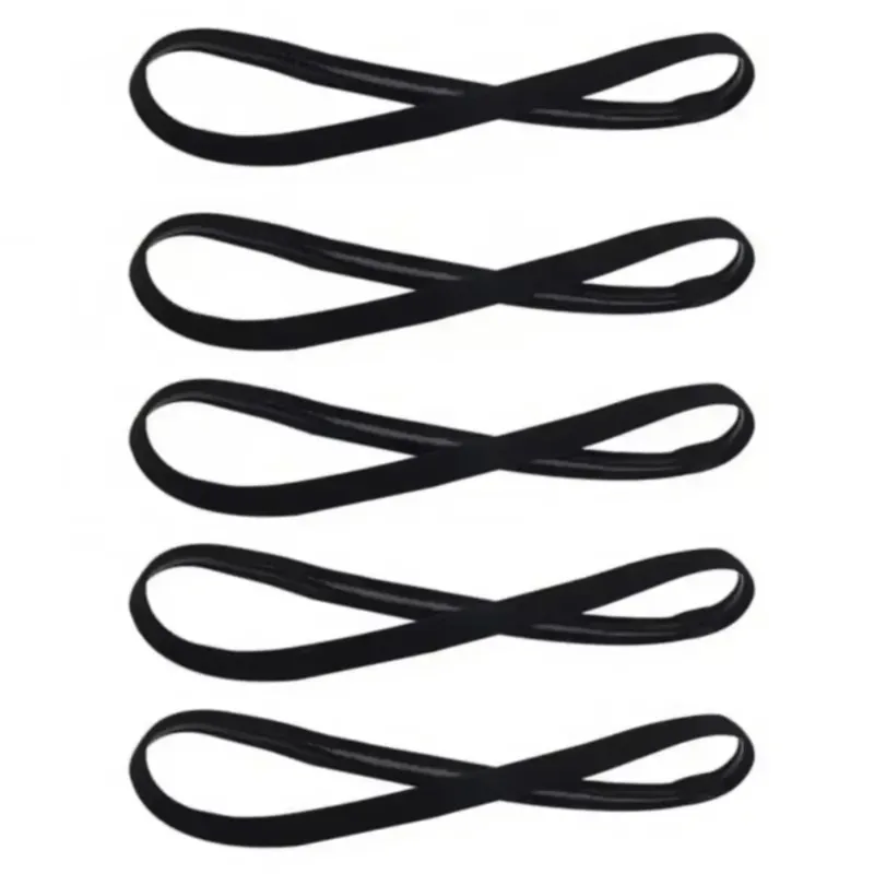 

5Pcs Candy Color Women Men Yoga Hair Bands Sports Headband Girls Sport Anti-Slip Elastic Sweatband Football Running