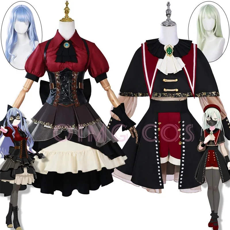 

BanG Dream Sakiko Togawa Cosplay Costume Wakaba Mutsumi Adult Carnival Uniform Anime Halloween Costumes Masquerade Women Game