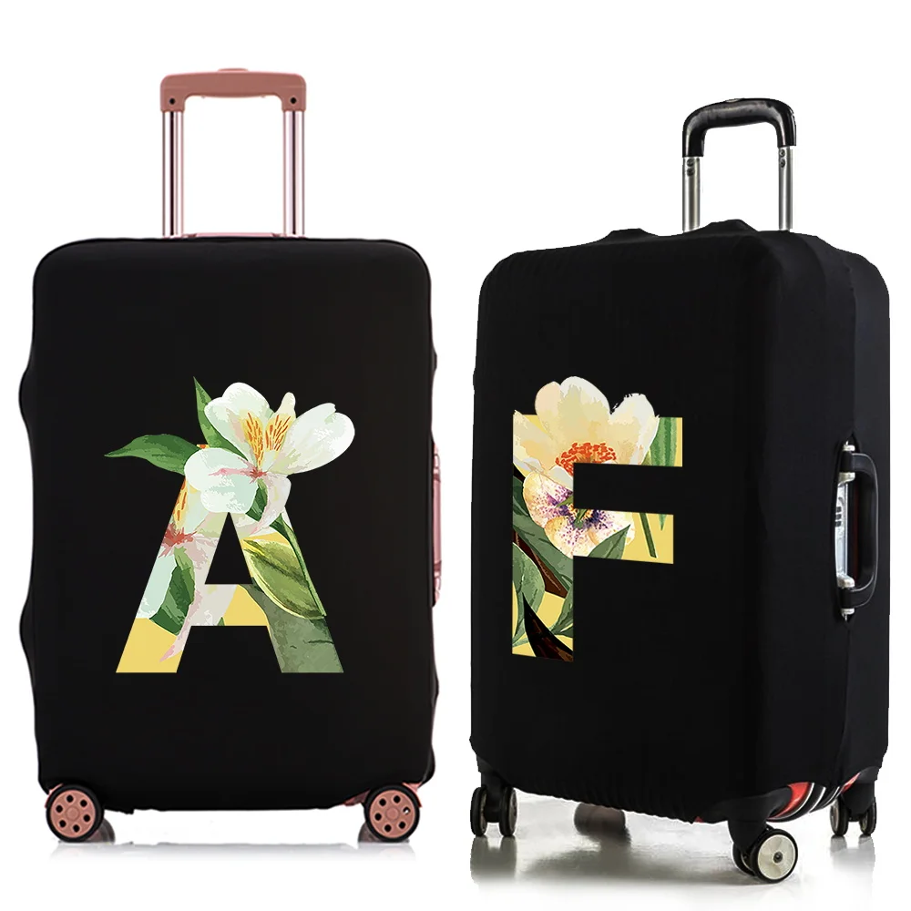 

Travel Suitcase Elastic Cover Luggage Protective Cover for 18-28 Inch Trolley Case Dust Cover Floral Series Travel Accessories