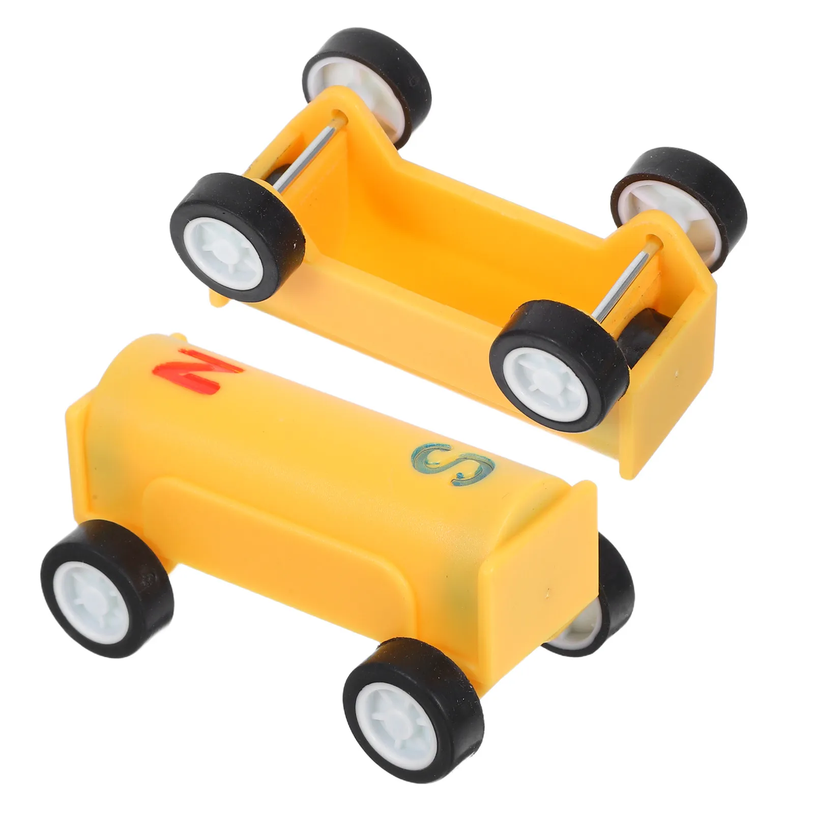 Kids Magnetic Car Toy Set Science Experiment Educational Construction Vehicle Kit for Toddlers