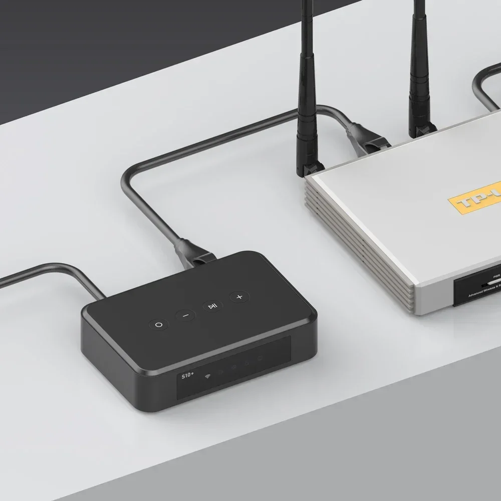 

2026 New S10+ WIFI Hifi BT 5.0 Music Player Lossless High Audio Quality Smart Home Use Analog Digital Streaming Device