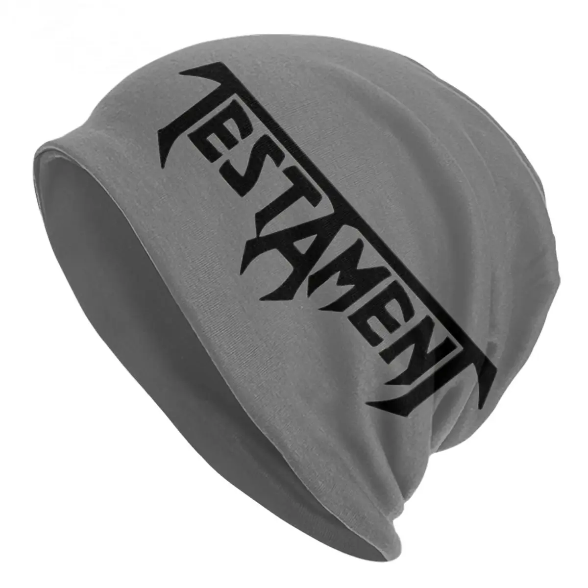 Graphic Print Testament Thrash Metal Band Logo Bonnet Knit Hat Merchandise Winter Warm Skullies Beanies Unisex