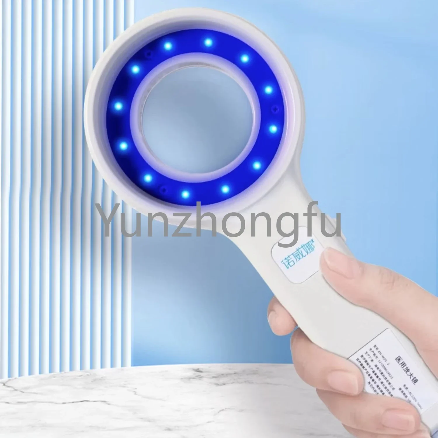 

Woods' Lamp Vitiligo Wood's Lamp Skin Detection Lights Medical Magnifying Lens Household