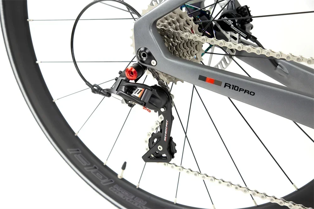 تويتر جديد R10pro RS-22s فرامل قرصية زيت كابل داخلي كامل توجيه T900 دراجة طريق من ألياف الكربون بالكامل 700*25C ، دراجة bicicleta