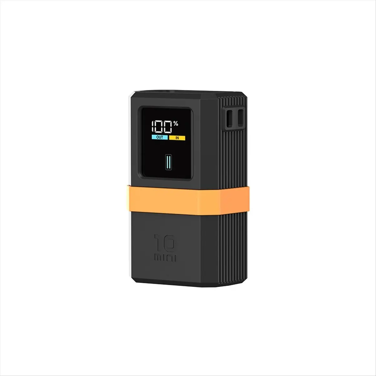 SCLS  Silicone Protective Case for CUKTECH 10 Mini PB1055 Power Bank Case Anti-Fall for Super Rod Black