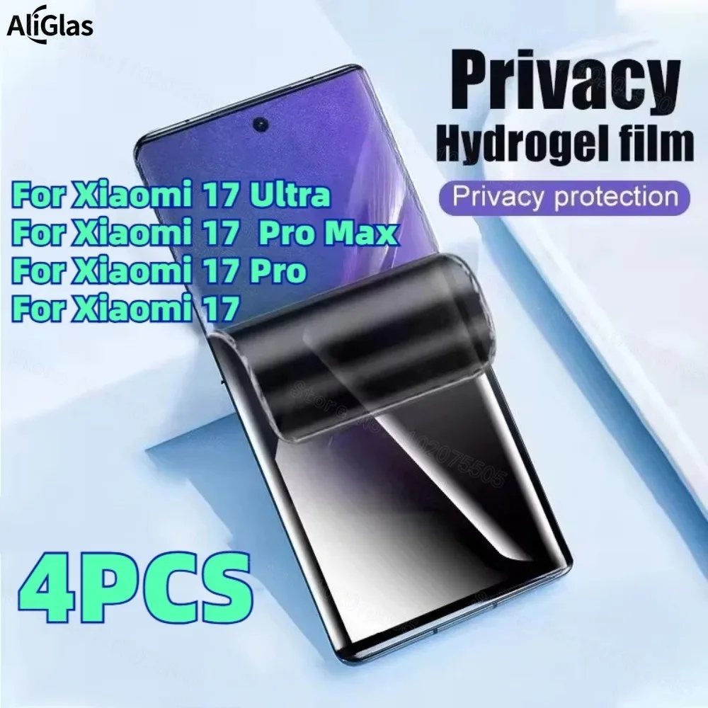 

Privacy Hydrogel Film for Xiaomi 17 Ultra Anti-Shatter Water-Resistant Film for Xiaomi 17 Pro Max hydrogel Film for Xiaomi 17Pro