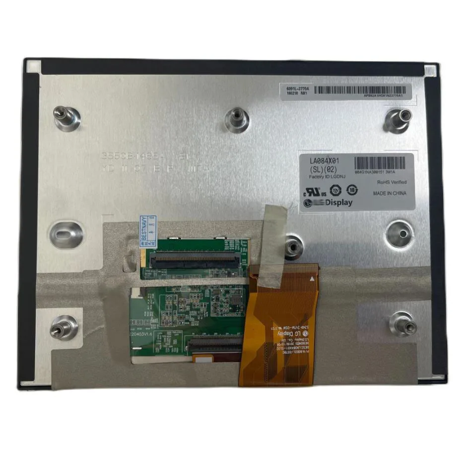 

NEW 8.4Inch LCD display LA084X01(SL)(01) LA084X01-SL01 SL02 with capacitor touch digitizer for Jeep VP4R 2017-2021