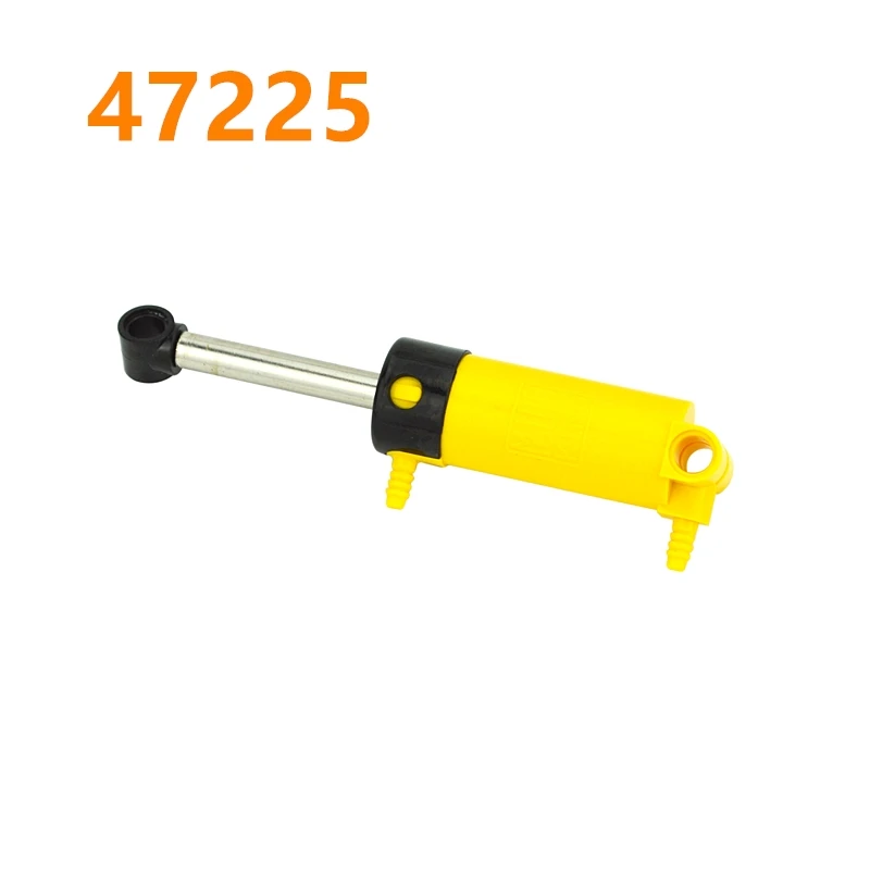 MOC Technische Teile Pneumatische Luftpumpensteine Klein (6L) V2 mit verstärktem Zylinder 19476 19482 19475 Kompatibel mit 8800 Blöcken