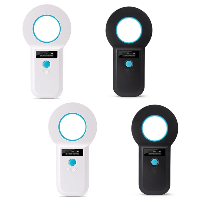 

134.2Khz Dog Cat Reader For Animal Ear Tag Glass Chip RFID Handheld Microchip Reader Scanner For Pet Animals Easy Install B