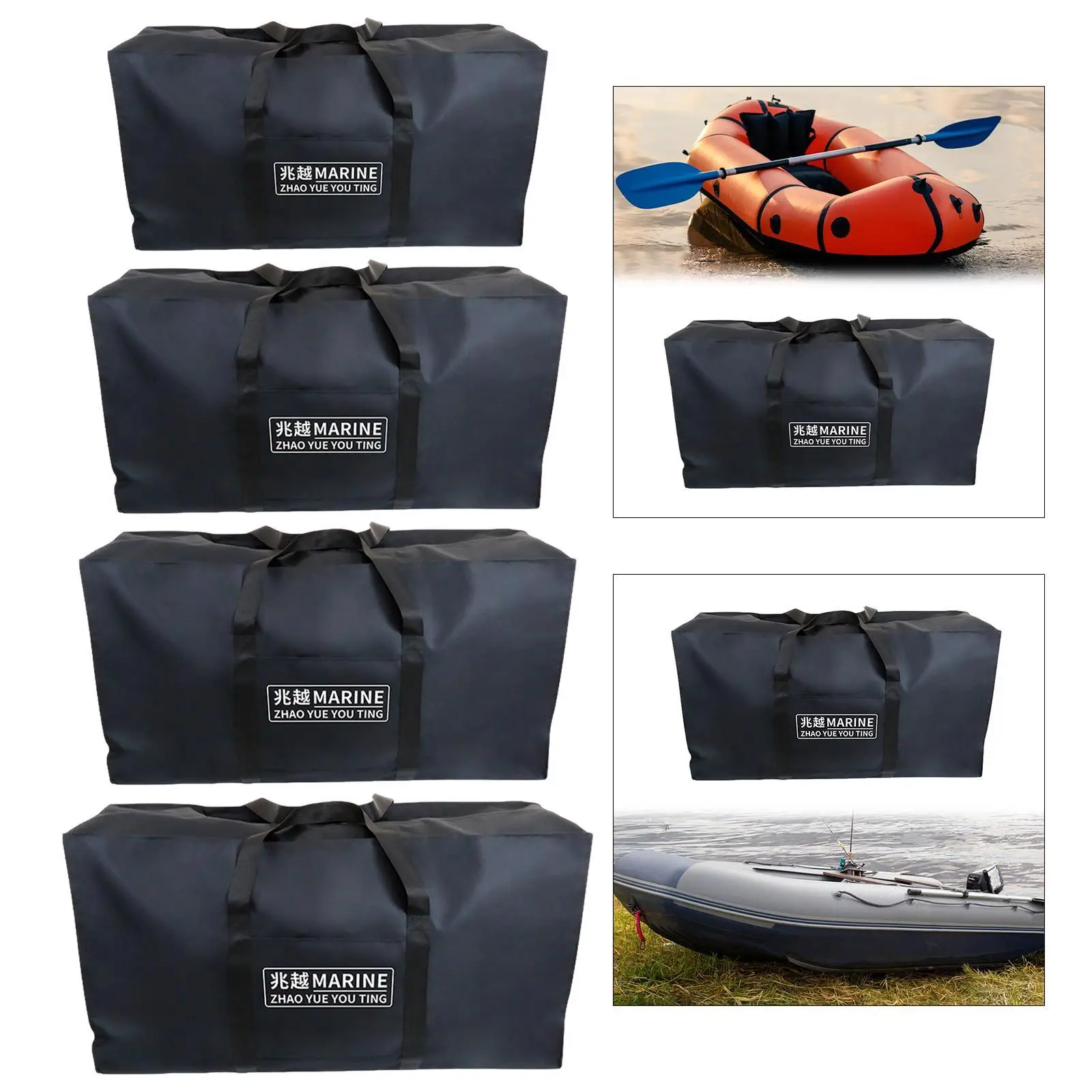 Charge Boat Storage Bag Speedboat Bag Folding Transportation Carrier Portable Rubber Boat Handbag Inflatable Fishing Boat Bag