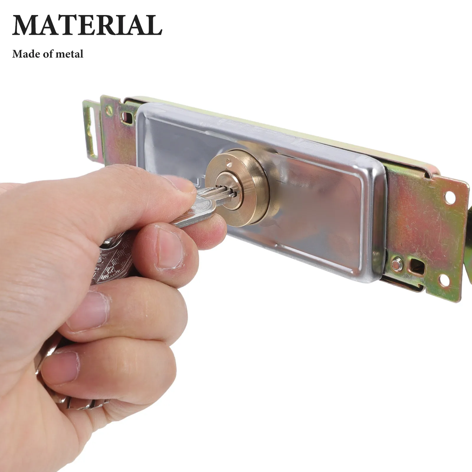 Premium Cold Rolled Steel Roller Shutter Door Lock with Anti Prying Anti Knock Design Vertical Rolling Shutter Door Lock
