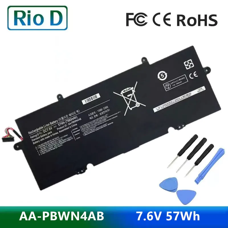 

New AA-PBWN4AB BA43-00360A Laptop Battery for Samsung NP530U4E NP540U4E NP730U3E-K01NL K01PL S04DE X03DE NP740U3E-A01FR