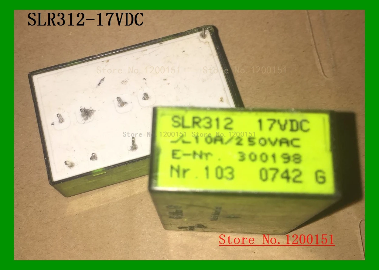 

SLR312-17VDC SLR312 17VDC SLR422-12VDC SLR4222 12VDC relay DIP-10