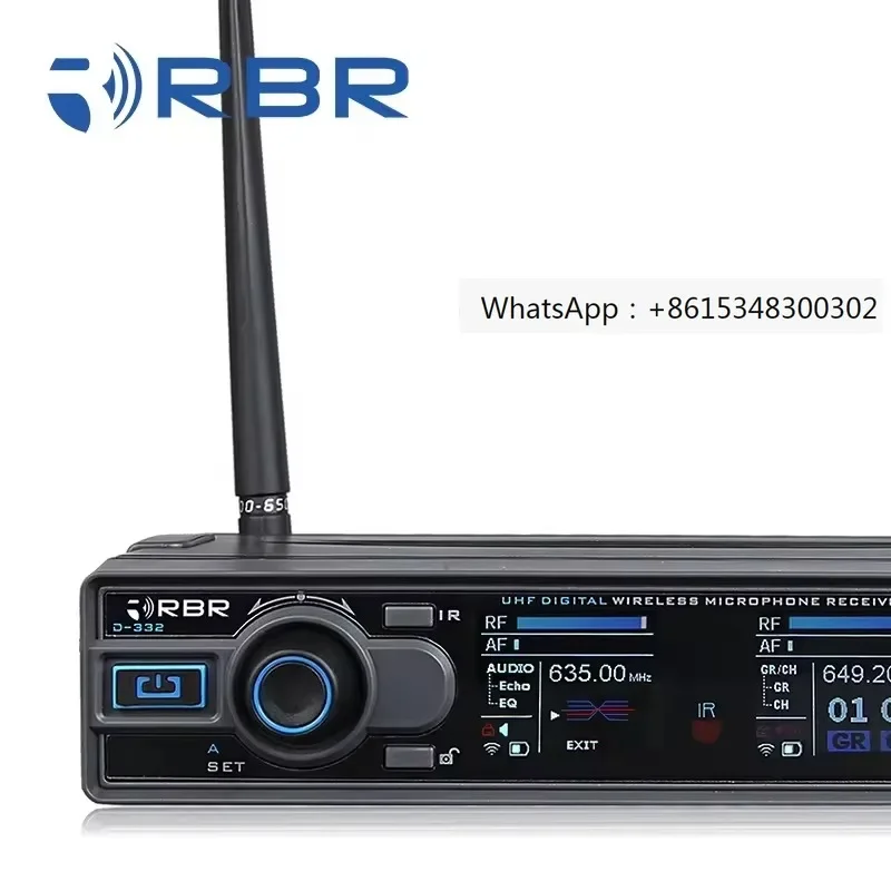 Функция Echo d332 цифровой UHF клип на саксофонном микрофоне Функция Echo d332 цифровой UHF клип на саксофонном микрофоне